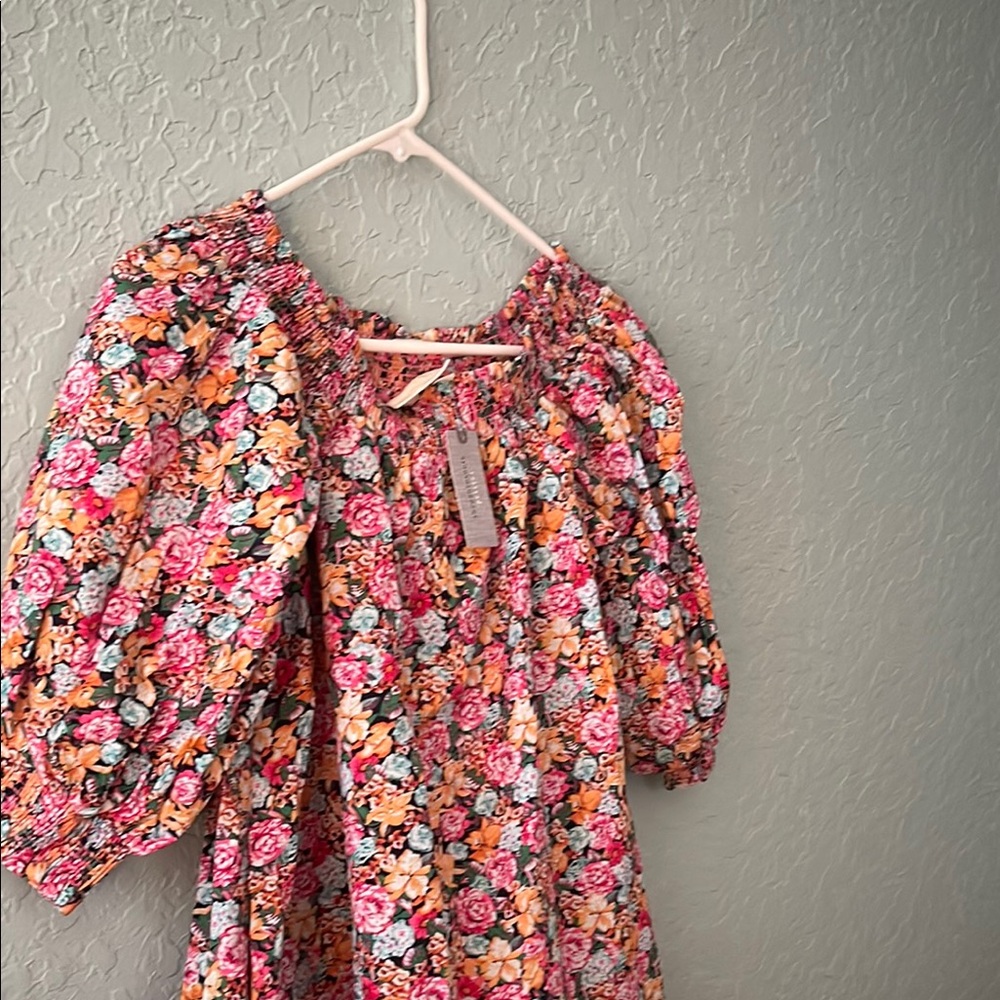 NWT Anthropologie/Maeve Puff Sleeve Sundress - Picture 4 of 7